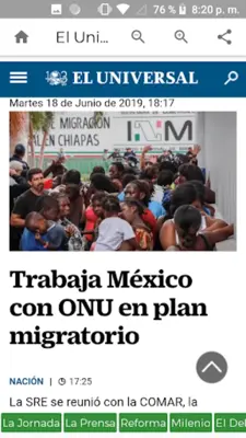 News Mexico android App screenshot 12